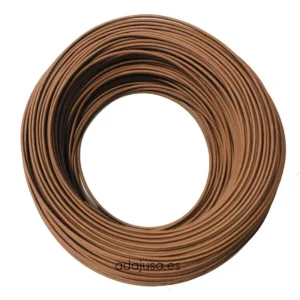 cable libre halógenos 4mm marrón