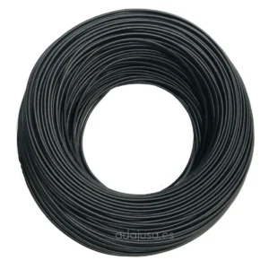 cable libre halógenos 4mm negro