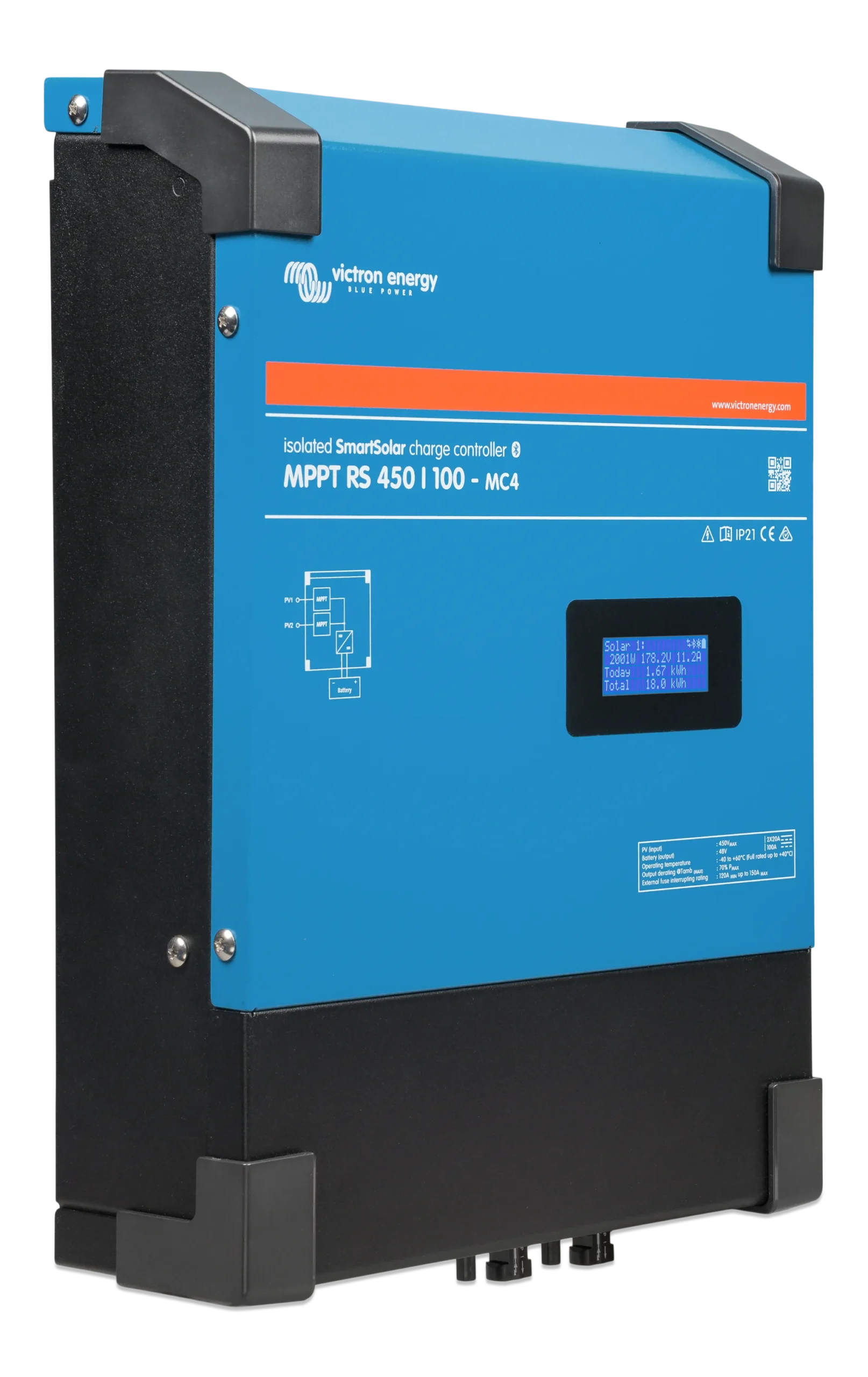 Regulador MPPT Victron SmartSolar 450V 200A MC4 RS - Imagen 3