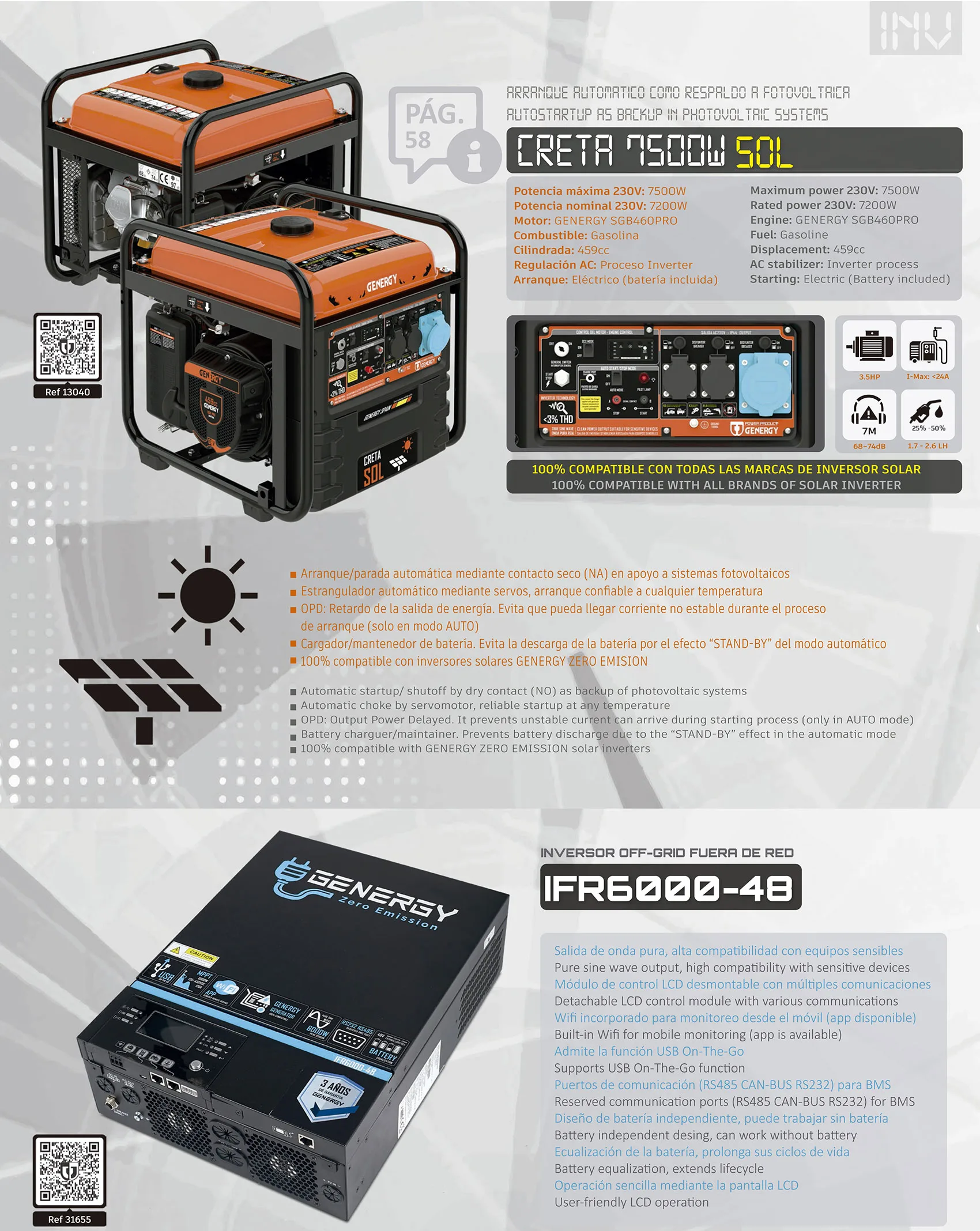 kit solar Genergy PRO-6000