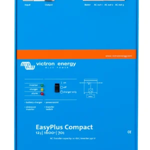 Inversor cargador Victron 12V 1600VA 70A EasyPlus