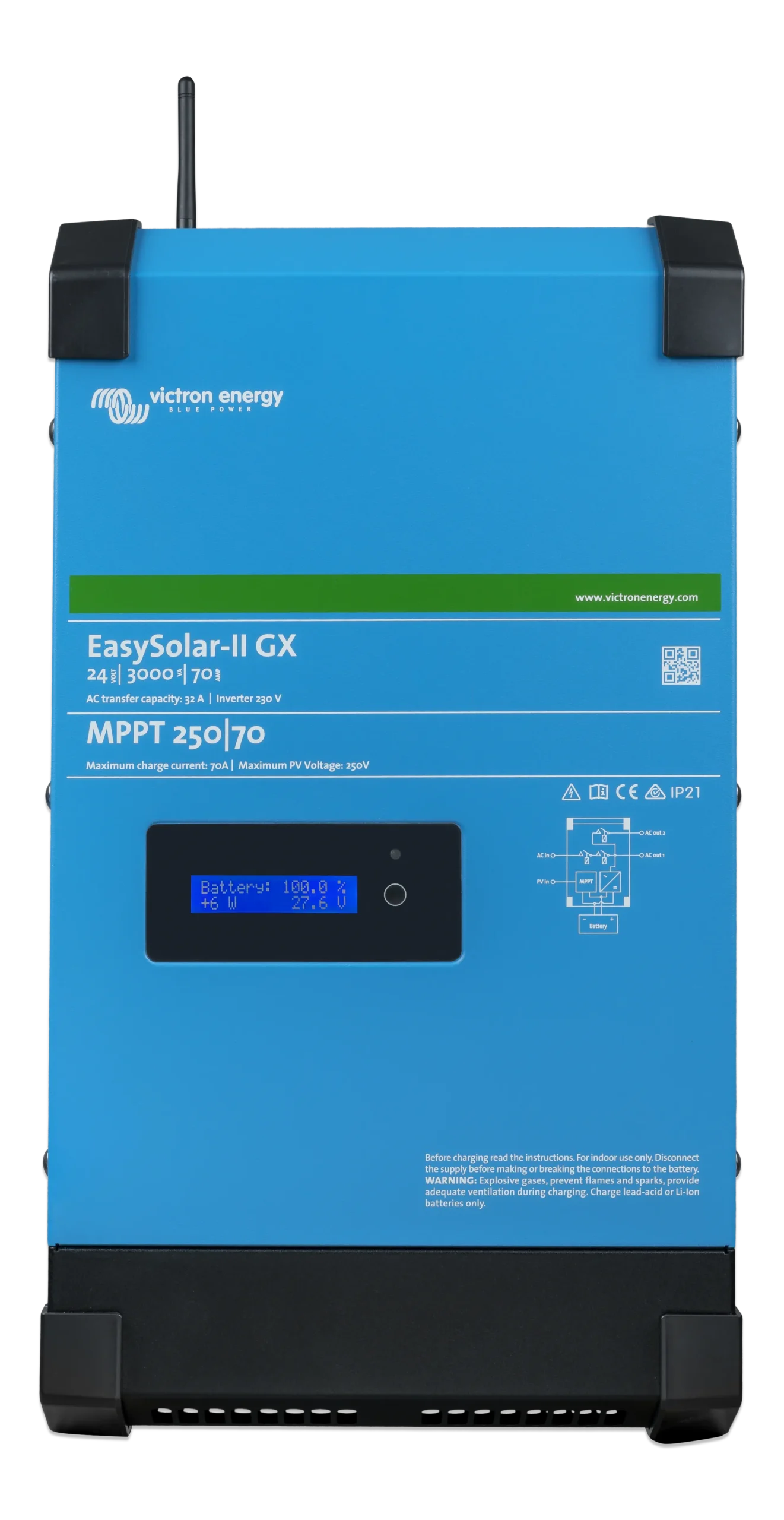 Inversor cargador Victron EasySolar 48V 300A -II GX - Imagen 2