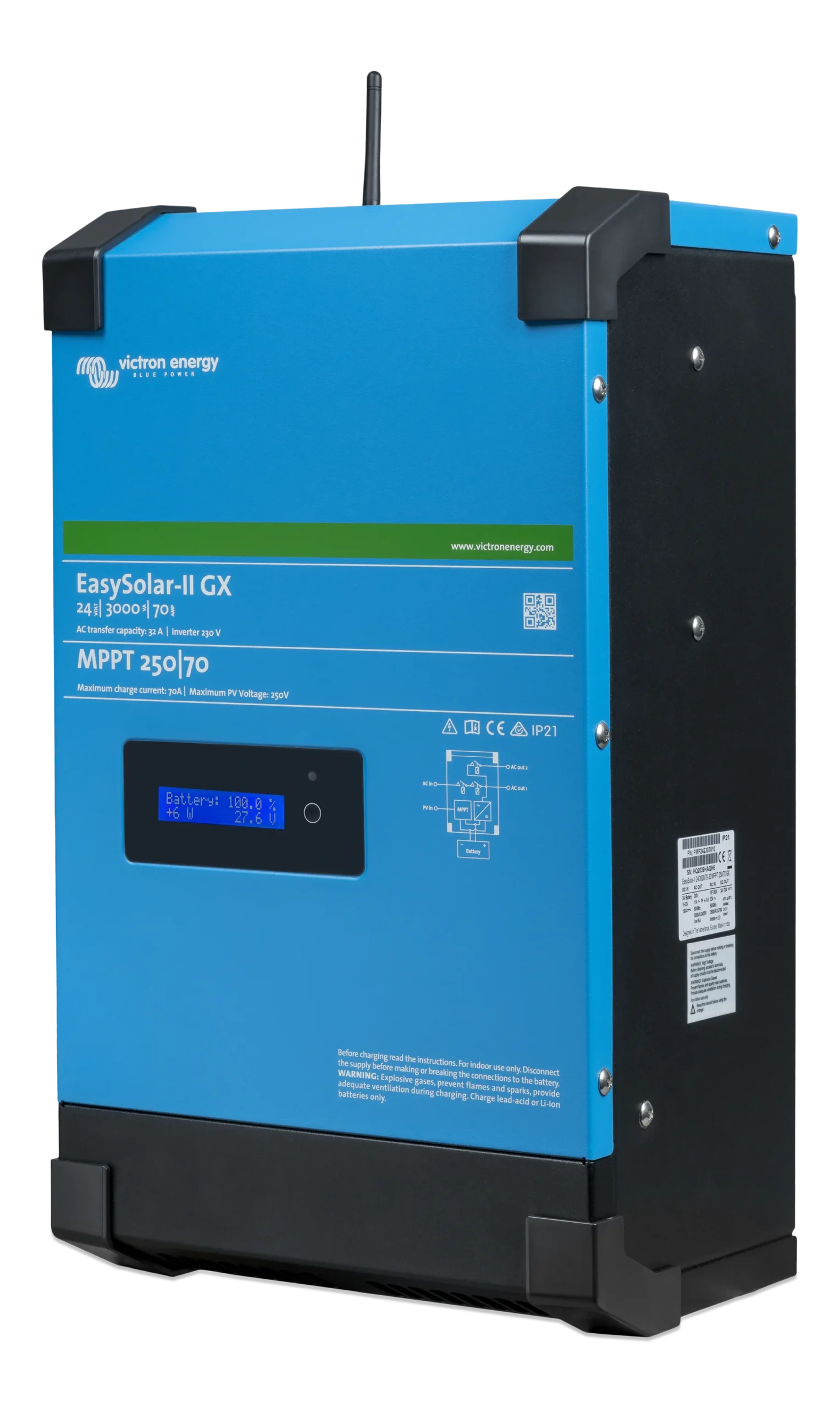 Inversor cargador Victron EasySolar 48V 300A -II GX - Imagen 4