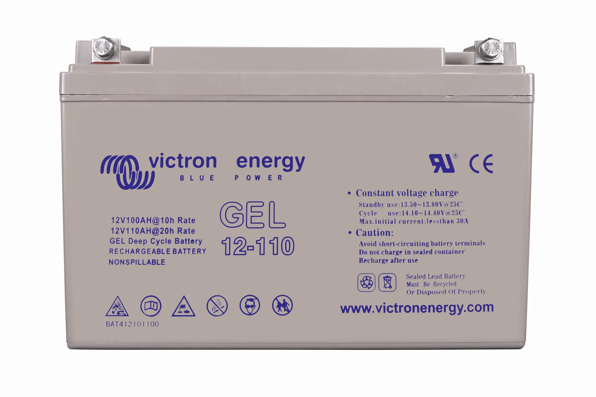 batería Victron AGM Deep Cycle 12V 8Ah