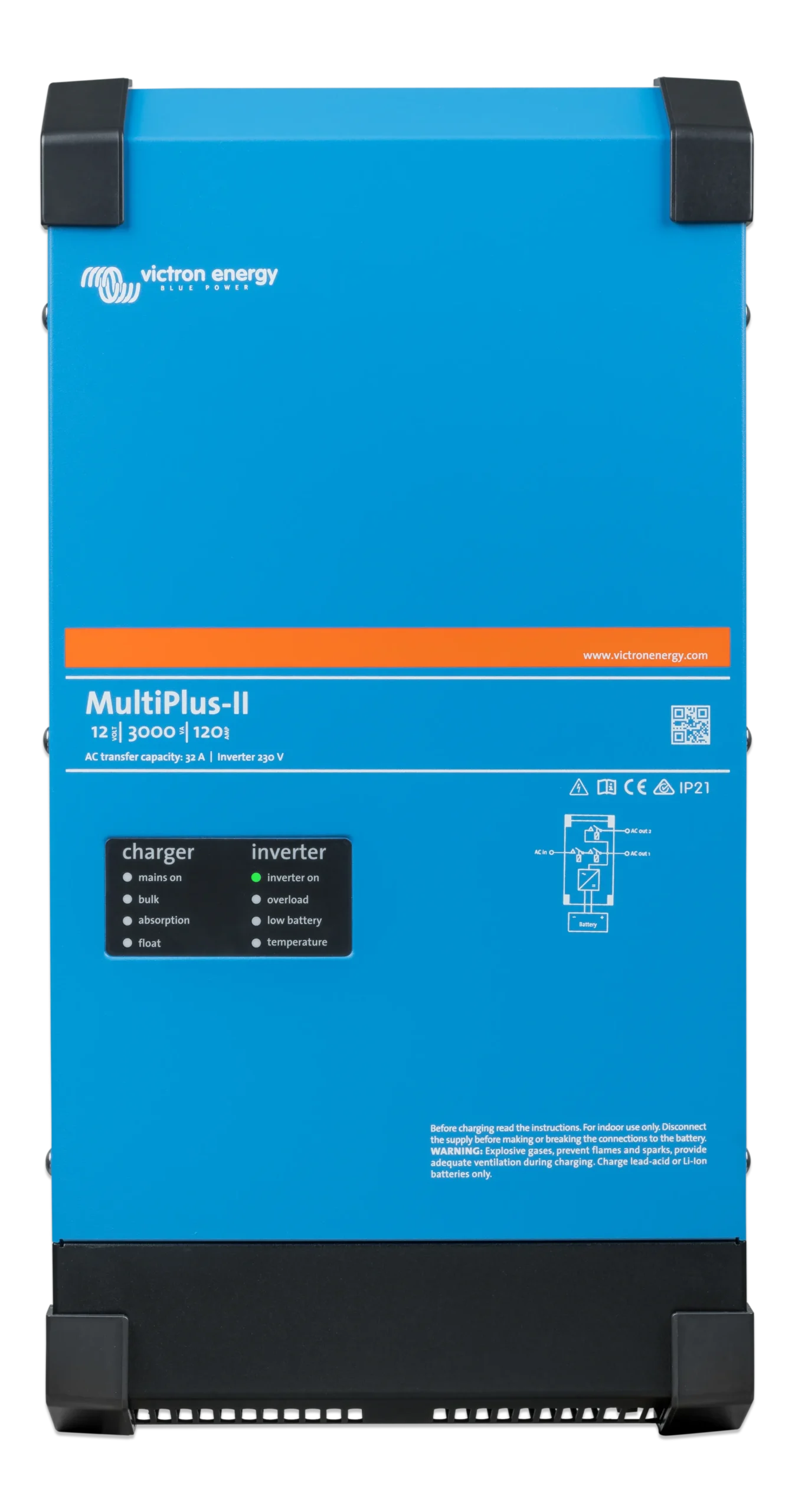 Inversor cargador Victron MultiPlus-II 48V 10000VA 140A