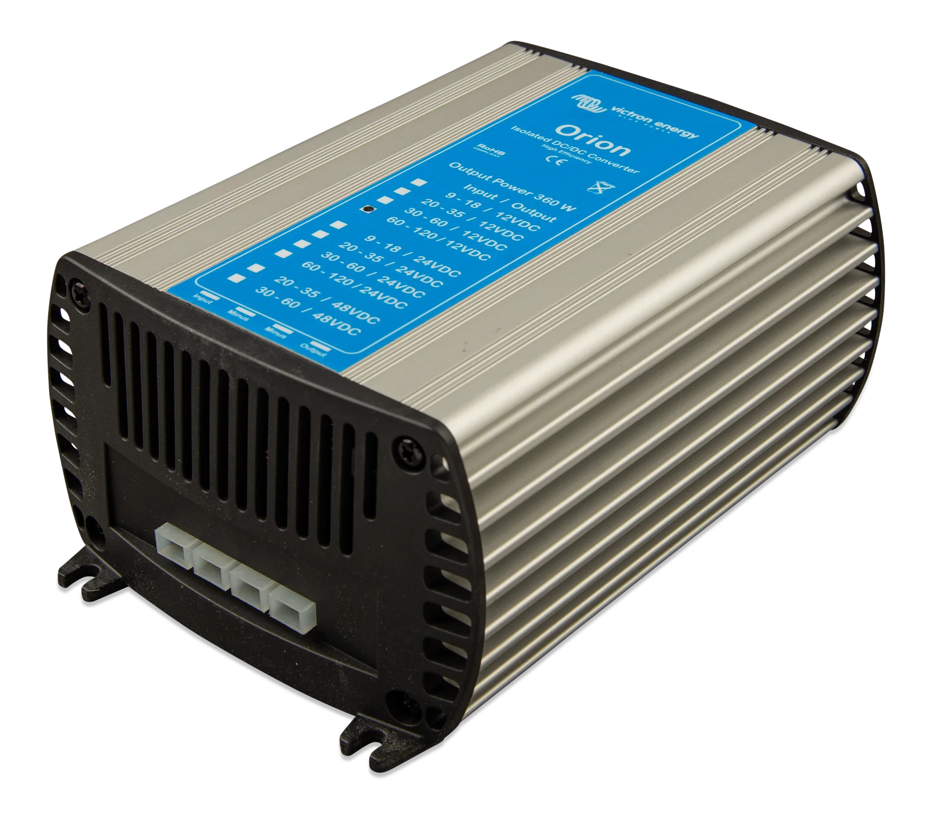 Convertidor CC-CC Victron Orion 110V a 24V 15A Isolated