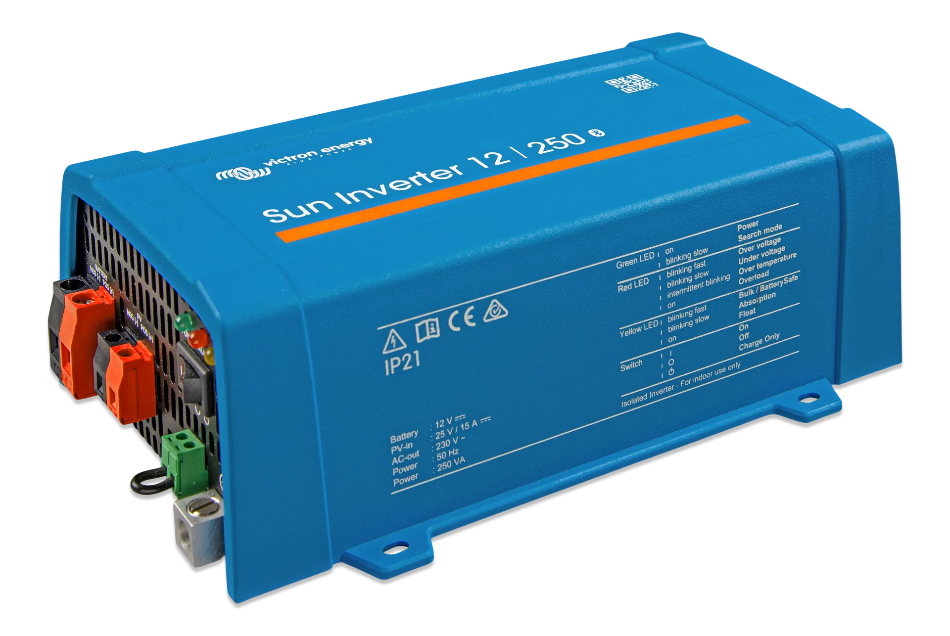 Inversor onda pura Victron Sun Inverter 12V 250VA -15 IEC